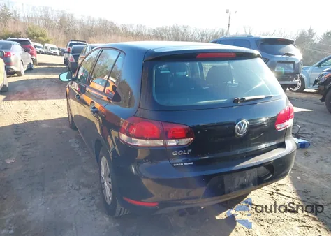 2012 Volkswagen Golf 2.5L 4-Door from USA, damaged, VIN WVWDB7AJ9CW307339